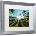 thumbnail image 2 of Trademark Fine Art "Dominican Sunset" Canvas Art by Yale Gurney, White Matte, Silver Frame, 2 of 4