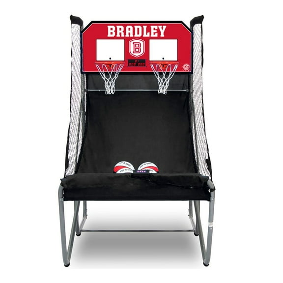 Pop-A-Shot Bradley Braves Home Dual Shot Basketball Game
