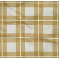 thumbnail image 4 of oneOone Cotton Poplin Twill Dark Mustard Fabric Gingham Check Dress Material Fabric Print Fabric By The Yard 56 Inches Wide, 4 of 4