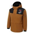 thumbnail image 2 of CKpwisy Unisex Heated Jacket Winter 4 Heat Zones Electric Coat Battery Not Included Windbreaker Brown L, 2 of 4
