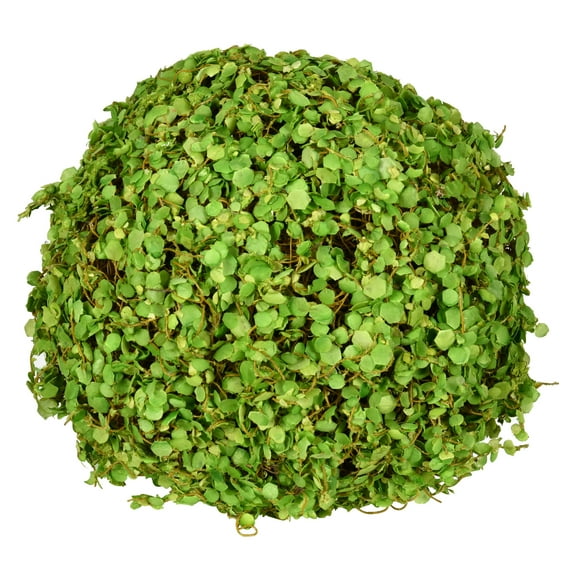 Vickerman 8'' Artificial Green Mini Leaves Ball.