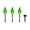 Green, variant on Solar Lights Outdoor Waterproof Flickering Flame Torches Solar Powered Outside Summer Patio Garden Lawn Yard Walkway Pathway Landscape Decorative Stake Lamps,Green