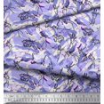 thumbnail image 3 of Soimoi Rayon Crepe Fabric Animals Brush Stroke Decor Fabric Printed Yard 46 Inch Wide, 3 of 3