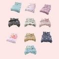 thumbnail image 2 of Ensemble de Literie 3 Pcs/4 Pcs Lit Ensemble Simple Double Simple Impression Confortable Multi-Tailles Frais Étudiant Couverture Dessin Animé, 2 of 6