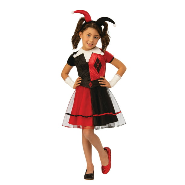Rubies Costume Co. Harley Quinn Girls Halloween Costume - Walmart.com ...