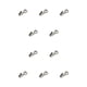 thumbnail image 3 of Gancho para llaves Speravity Níquel blanco 10 piezas, 3 of 6