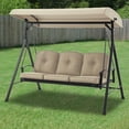 thumbnail image 2 of Garden Winds Replacement Canopy Top Cover for Belden Park Swing Version I - ONLY FIT Model RUS498X - Will not Fit Any Other Swing - Measures 76" x 48", 2 of 2