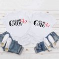 thumbnail image 2 of TAIAOJING Fashion T-Shirt Couple Valentine's Day Printing Crewneck Short Sleeve Tee Tops Tunic Blouse Casual T-Shirt, 2 of 3
