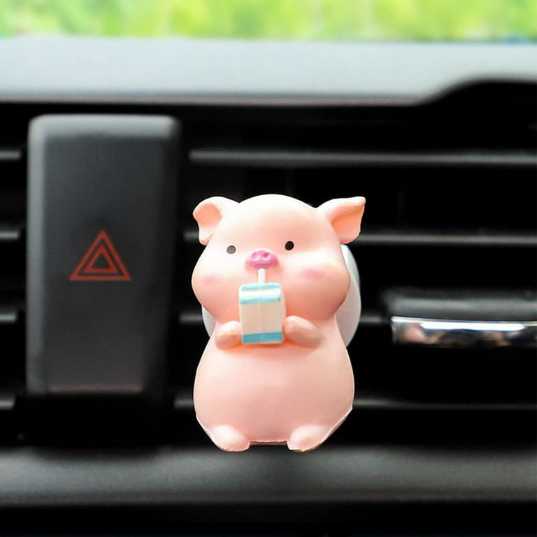 Tohuu Cute Car Air Freshener 3D Pig Car Air Vent Clips Diffuser Funny Decoration  Pink Pig Animal Air Freshener Car Clips Car Vent Clip Air Freshener for  Women Girls Gifts judicious 