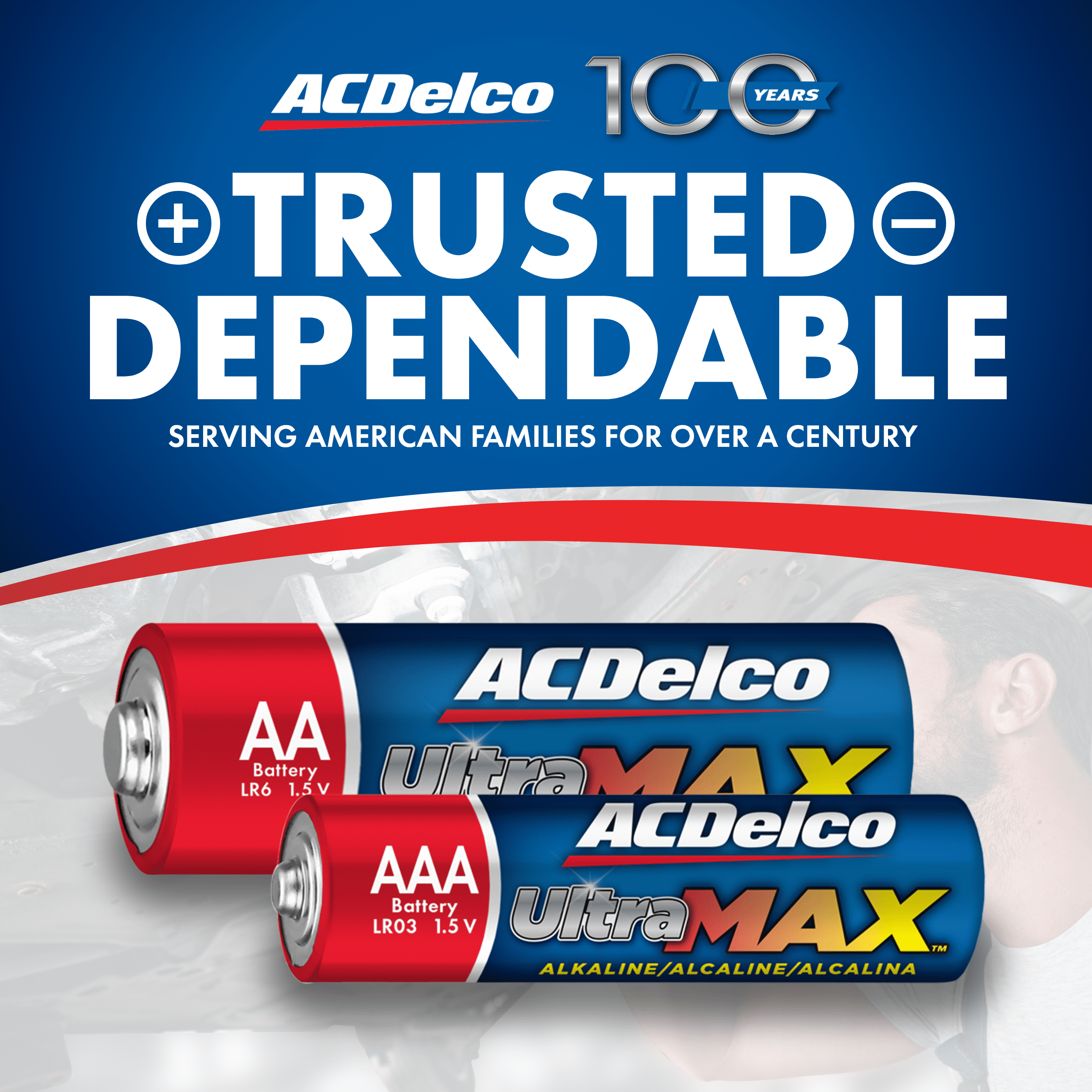ACDelco AA Batteries UltraMAX Premium Alkaline Battery, 1.5-Volt, 20-Count, AC560