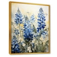 thumbnail image 2 of Designart "Peaceful Blue Bonnets VII" Blue Bonnets Floater Framed Canvas Prints, 2 of 5