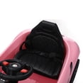 thumbnail image 5 of 12V Electric Ride on Toys with Bluetooth Music, LED Lights, Power Car Wheels, Electric Car for Kids with Parent Remote Control (Pink), 5 of 8