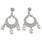 925 Sterling Silver Chandelier Earrings Makes Unique Happy Anniversary Gifts, Oval Cut Chandelier Sterling Silver Earrings