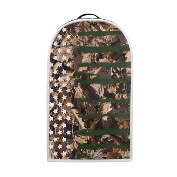 HELLHERO Univesal Food Processor Cover Not Easy to Fade Coffee Machine Dust Cover for Kitchen Home, Stars and Camo Stripe Panel