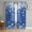 Blue, variant on Blue Christmas Snowflakes Sheer Curtains 54 Inches Long, Xmas Winter Textured Light Filtering Window Curtains for Living Room/Bedroom, Rod Pocket Voile Sheer Curtain Drapes, 52"W x 54"L, 2 Panels