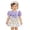 Purple Dress, variant on Kids Girls Summer Dress With Puff Sleeves And Floral Dress Bow Ribbed Top Style Hairband O-Neck Everyday Casual Wear