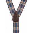 thumbnail image 3 of SuspenderStore Plaid Dressy Button-End Suspenders - 5 Colors, 3 Sizes, 3 of 4