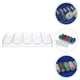 thumbnail image 4 of Organizador de chips de contenedor de chips de chips de juego transparentes de 1 por ciento de almacenamiento transparente, 4 of 5