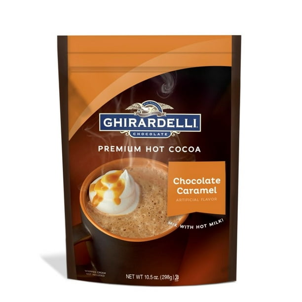 Ghirardelli Caramel Hot Cocoa Mix, 10.5 oz vegan liftz