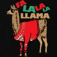 thumbnail image 2 of CafePress - Fa La La Llama Maternity Dark T Shirt - Maternity Dark T-Shirt, 2 of 3
