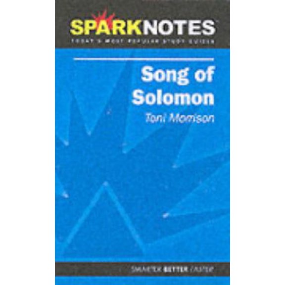 Pre-Owned Song of Solomon (SparkNotes Literature Guide) (Volume 5) (Paperback) 1586638262 9781586638269