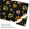 Dog Paws Pattern, Jigsaw Puzzles 300 Pieces Wooden Jigsaw Toy Family