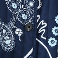 thumbnail image 5 of Winter Coats for Women Elegant Floral Embroidered Loose Fit Winter Quilted Coat Jacket Outerwear For Cold Weather Casual Warmth Winter Jackets for Women, 5 of 8