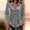 Gray, variant on Njagoc3 Going Out Tops for Women | Collared Button Placket Long Sleeve Pullover Top with Curved Hem | Relaxed Fit for Fall Casual Wear & Evening Activities,White,S