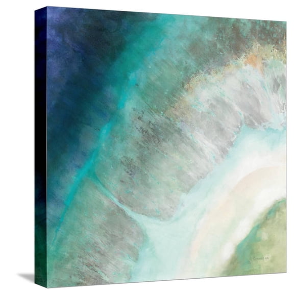 Art.com Coastal Diamond Stretched Canvas Print Wall Art by Danhui Nai, 16" x 16"