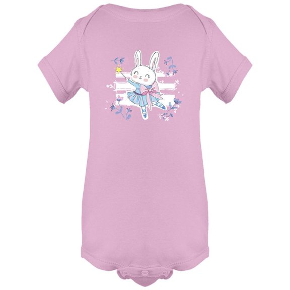 Cute Bunny Hare Ballerina Bodysuit Infant -Image by Shutterstock, 18 Months