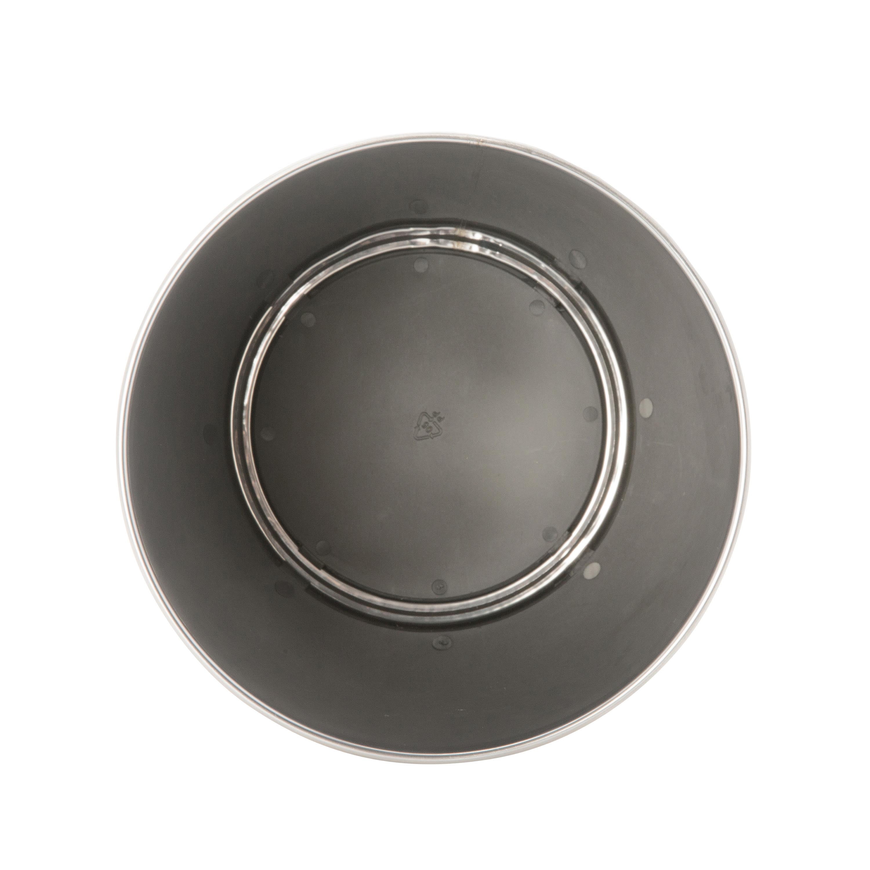 Bath Bliss 2 Pack Stainless Steel Trash Can