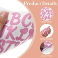 thumbnail image 3 of 760Pack 10Sheets Glitter Letter Stickers Self-Adhesive Alphabet Sticker Pink, 3 of 6