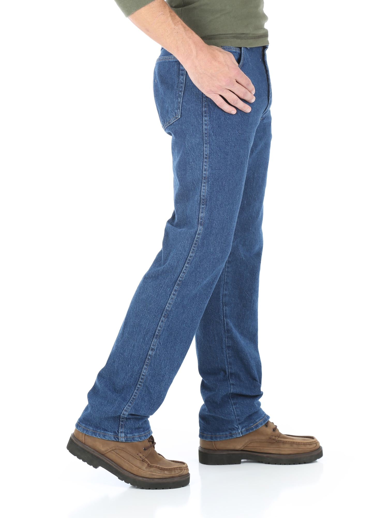 wrangler relaxed fit comfort flex waistband jeans