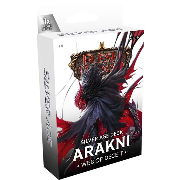 Flesh & Blood TCG Silver Age Chapter 2 Deck - Arakni, Web of Deceit (Chaos Assassin) - 60 Cards