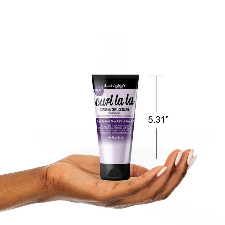 Aunt Jackie's Travel Size Curl La La, Defining Curl Custard