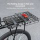 thumbnail image 3 of Cesta para Bicicleta Delantera/Trasera, Cesta para Bicicleta Plegable con Bolsa de Revestimiento Desmontable para Diseño de Cesta para Bicicleta de Liberación Rápida, 3 of 5