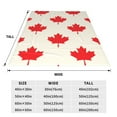thumbnail image 5 of Bingfone Happy Canada Day Print Flannel Fleece Blanket Throw Blanket For Bed,Sofa,Couch,Travel,Camping(50"X40"), 5 of 9