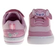 thumbnail image 3 of Disney Stitch Design Sneakers Girls - Adorable Cute Alien Casual Style Easy On/Off Durable Tread (Infant/Toddler) - Pink, Size: 9, 3 of 5