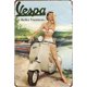 thumbnail image 1 of Placa Metal Retro Vespa Arte Pared para Bar Club Y Cafetería, 1 of 10
