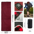 thumbnail image 2 of HUISZJ Outdoor Electric Heating Pads 5-Zone Intelligent Heated 3 Adjustable Temperature Electric Heating Sleeping Bag for Hiking Picnic (Red), 2 of 10