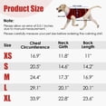 thumbnail image 3 of ROZKITCH Anxiety Relief for Dogs,Soft Adjustable Reflective Dog Anxiety Vest for Thunder,Fireworks,Separation and Vet Visit,Dog Shirts for Medium Dogs,Burgundy,M, 3 of 9