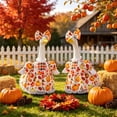 thumbnail image 3 of XGFHYJEH Porch Goose Outfits Thanksgiving Day, Porch Goose Clothes Clearance, Goose Clothes for Porch Goose, Goose Costume 23'' for Outdoor Outside Front Porch Garden Yard Lawn, 3 of 5
