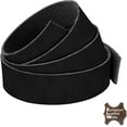 thumbnail image 5 of ELW 5-6 oz 2-2.4mm Black Straps, Belts, Strips 0.5" Wide X 84" Length 1.3cm x 2.13m Full Grain Leather Crazy Horse Belt Medium DIY Craft, Pet Collars, Blanks, Accessory, Jewelry, Wrapping, 5 of 9