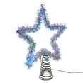 thumbnail image 2 of Kurt S. Adler AD1022RGB Multi-Colored LED Lighted Christmas Tree Topper – Holiday Décor, 2 of 4