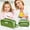 Green, variant on HOARBOEG Large Capacity Canvas Pencil Case Vertical Standing Organizer Holds 60 Pens, 8.66*3.15*3.54in, Durable Multi-Functional Storage Organizer Holiday Gifts