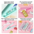 thumbnail image 6 of 2024 Best Sell Mini Hair Curler Fluffy Splint Flat Iron Curling Corrugated Plate Pro Electric Hair Crimper For All Hair Lengths, 6 of 9