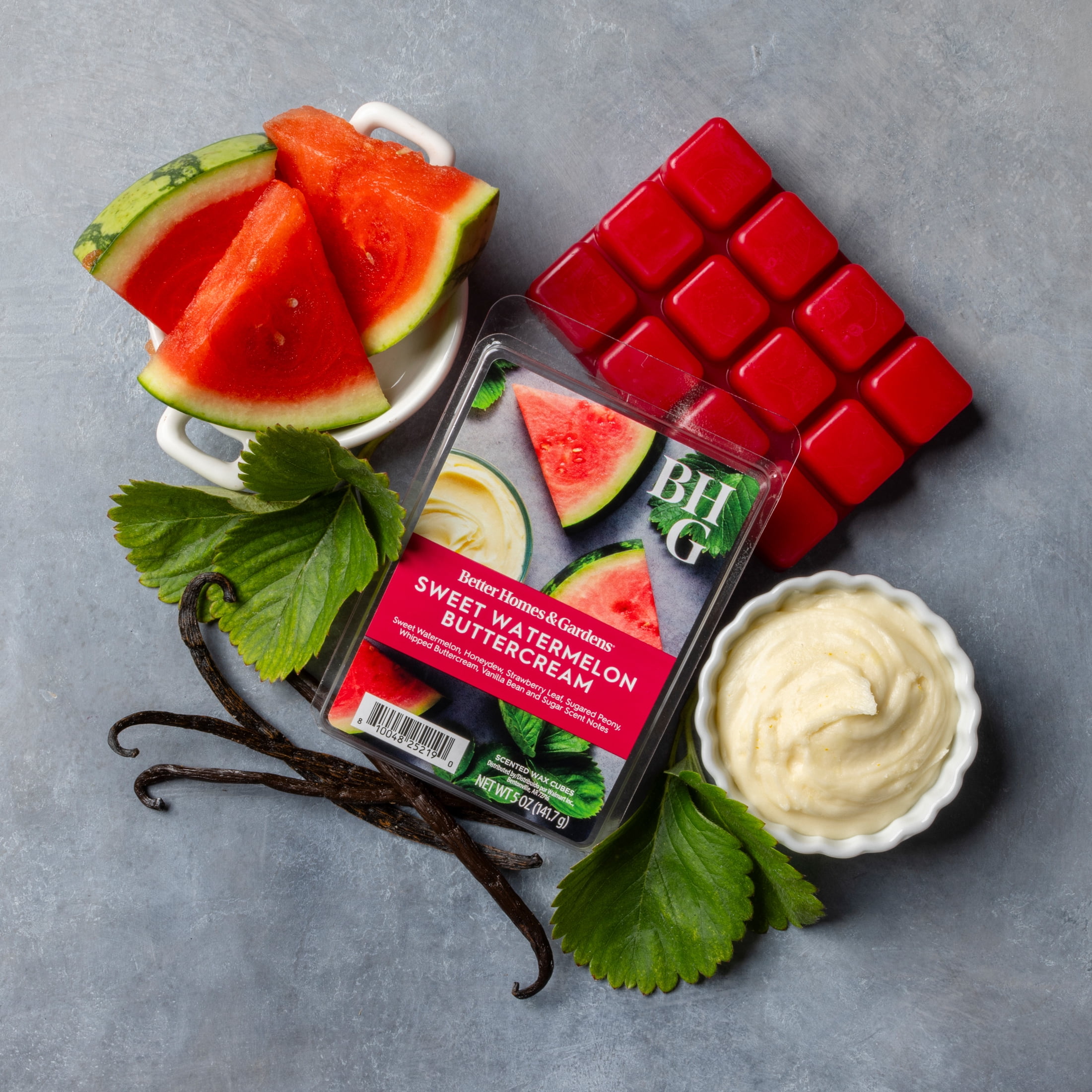 Better Homes & Gardens Sweet Watermelon Buttercream Wax Melts, 5 oz, Value Size