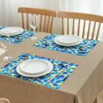 thumbnail image 3 of Camouflage Linen Placemats Set Of 4, 18x12 Inch Polyester Dining Table Mats, Heat-Resistant, Waterproof, Non-Slip, Easy-Clean Table Linens for Home, Outdoor, Restaurant & Party, 3 of 6