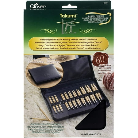 UPC: 0051221330834 | Clover Bamboo Circular Knitting Needle Intchg Set