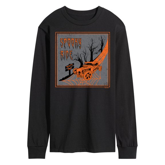 Hot Wheels - Halloween - Spooky Road - Men's Long Sleeve T-Shirt